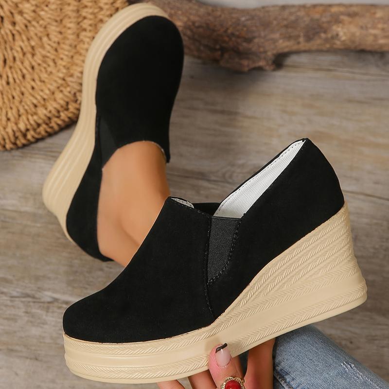 Women's Minimalist Casual Color Blocked High - heeled Sandals - Babyvera