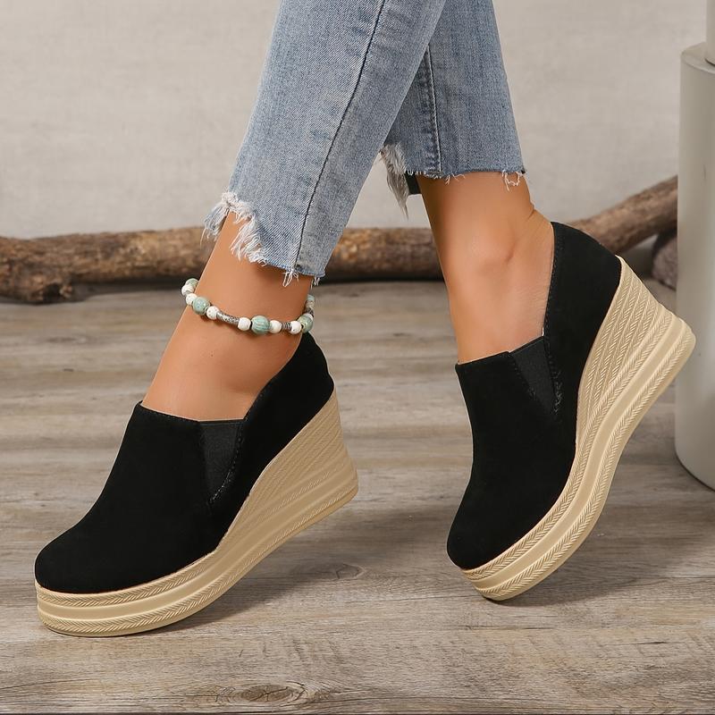 Women's Minimalist Casual Color Blocked High - heeled Sandals - Babyvera
