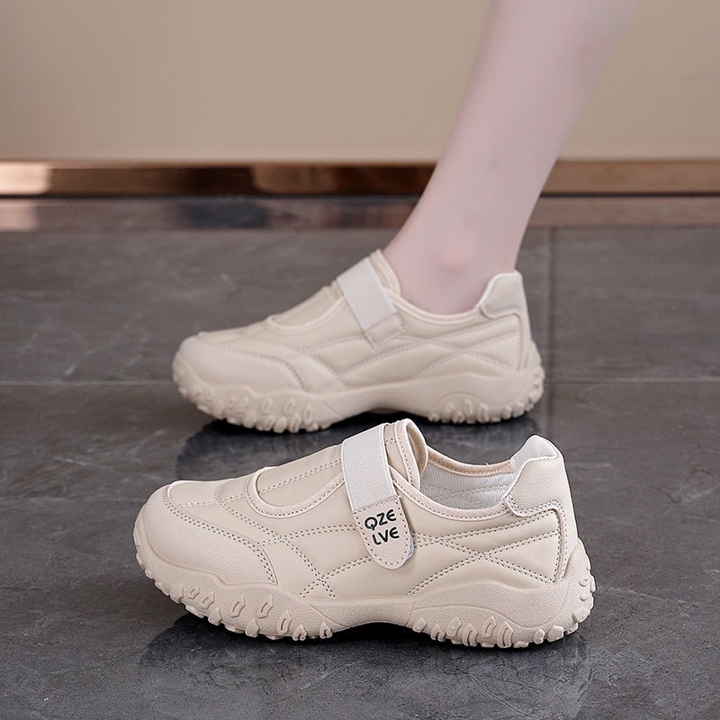 Womens Round - Toe Velcro Casual Sports Mary Jane Shoes - Babyvera