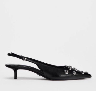 Women's Shoes Low - cut Pointed - toe Rivet - decorated Stilettos - Babyvera