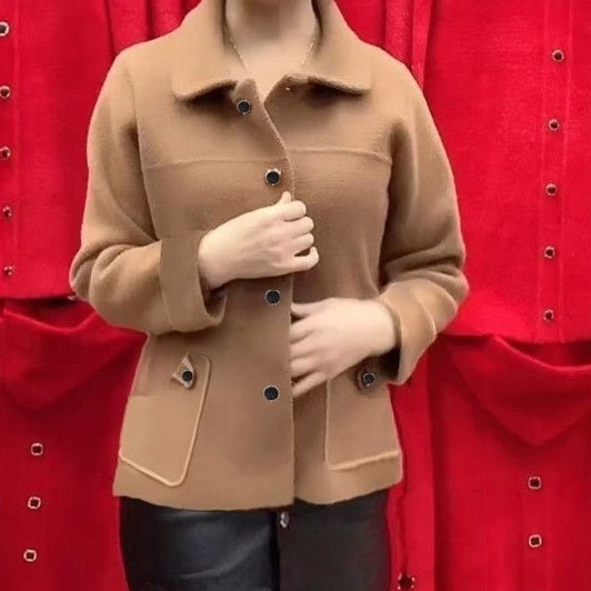 Woolen Coat Outerwear Women - Babyvera