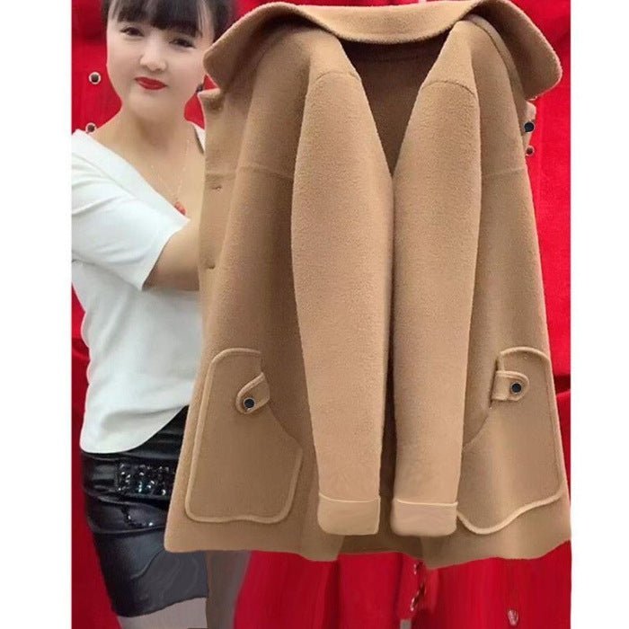 Woolen Coat Outerwear Women - Babyvera