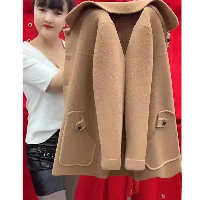 Woolen Coat Outerwear Women - Babyvera